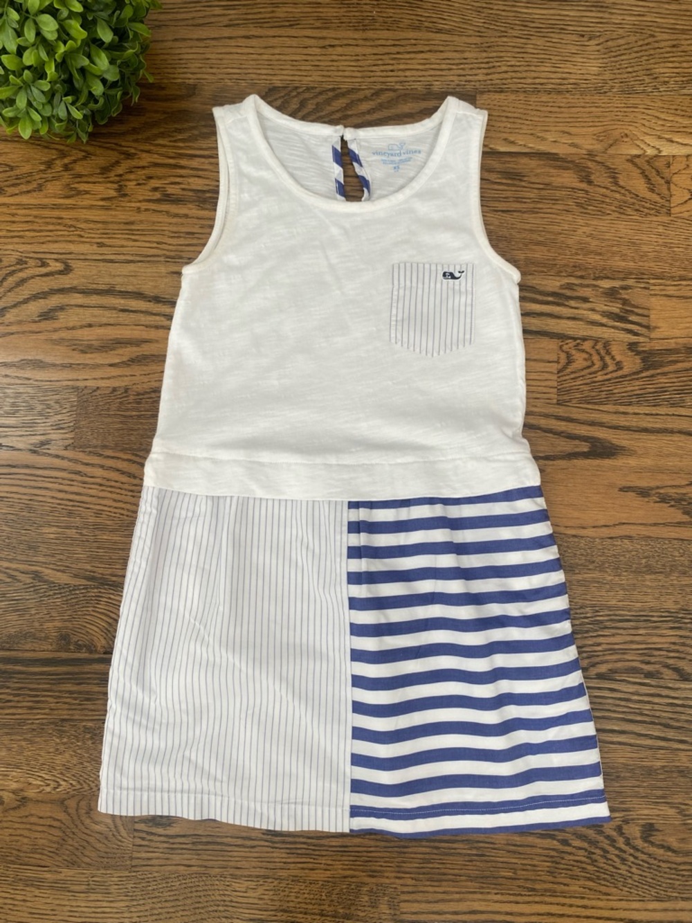 Vineyard Vines Mixed Media Tank Dress Sz XS